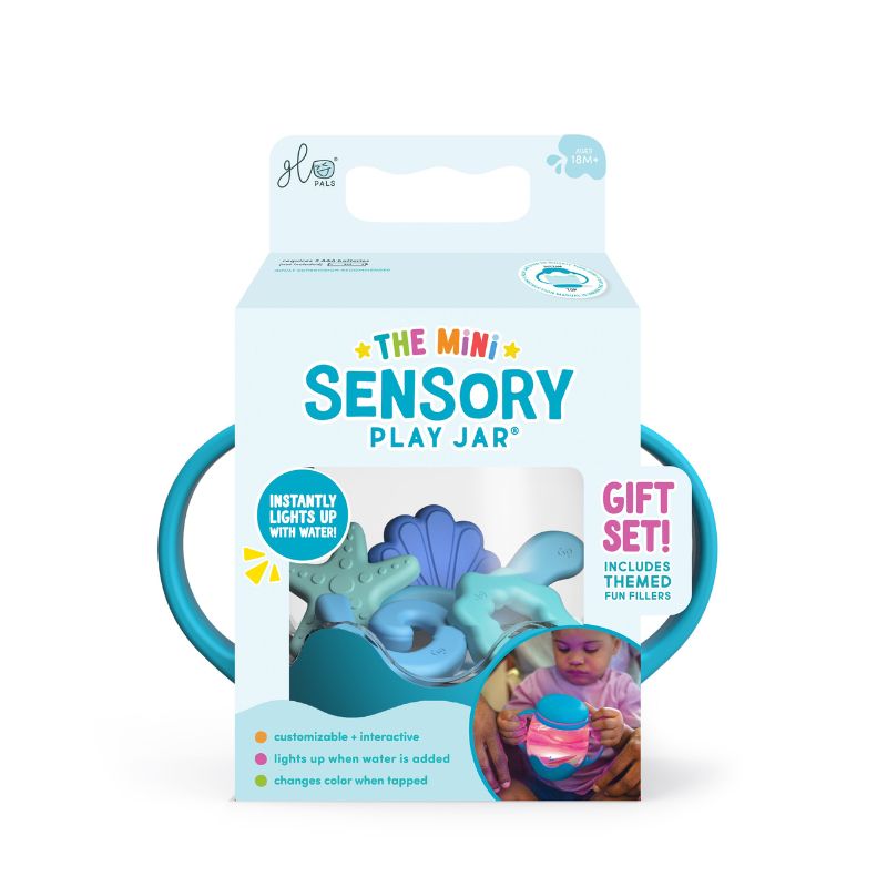 Mini Sensory Play Jar With Shapes