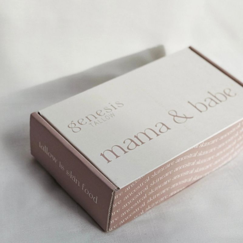 Mama & Babe Tallow Gift Box - Baby + Postpartum Care