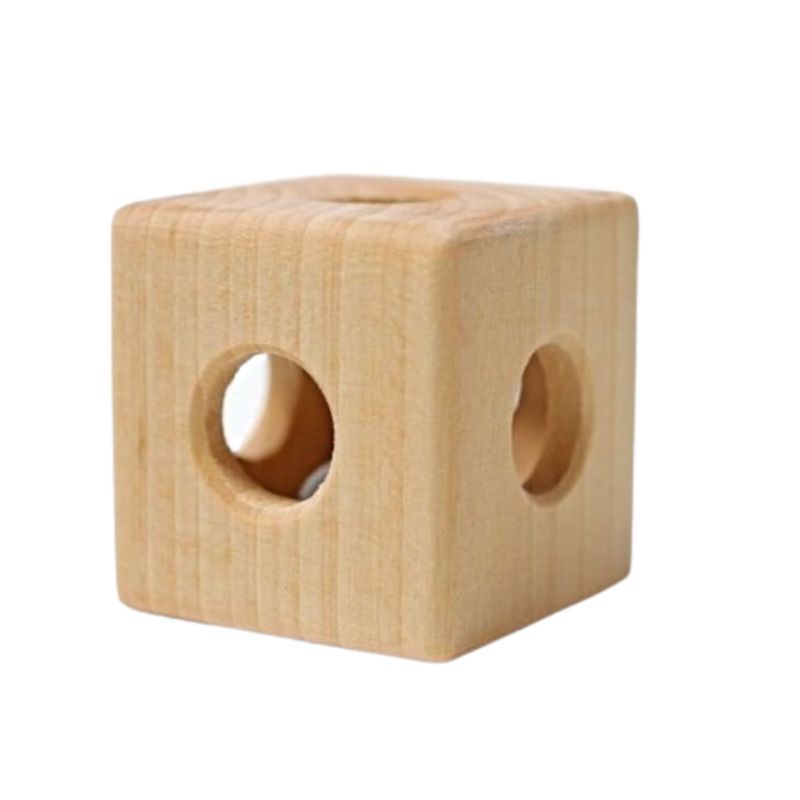 Rattle Cube with Bell