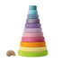 Stackable Shapes Conical Tower/Pastel