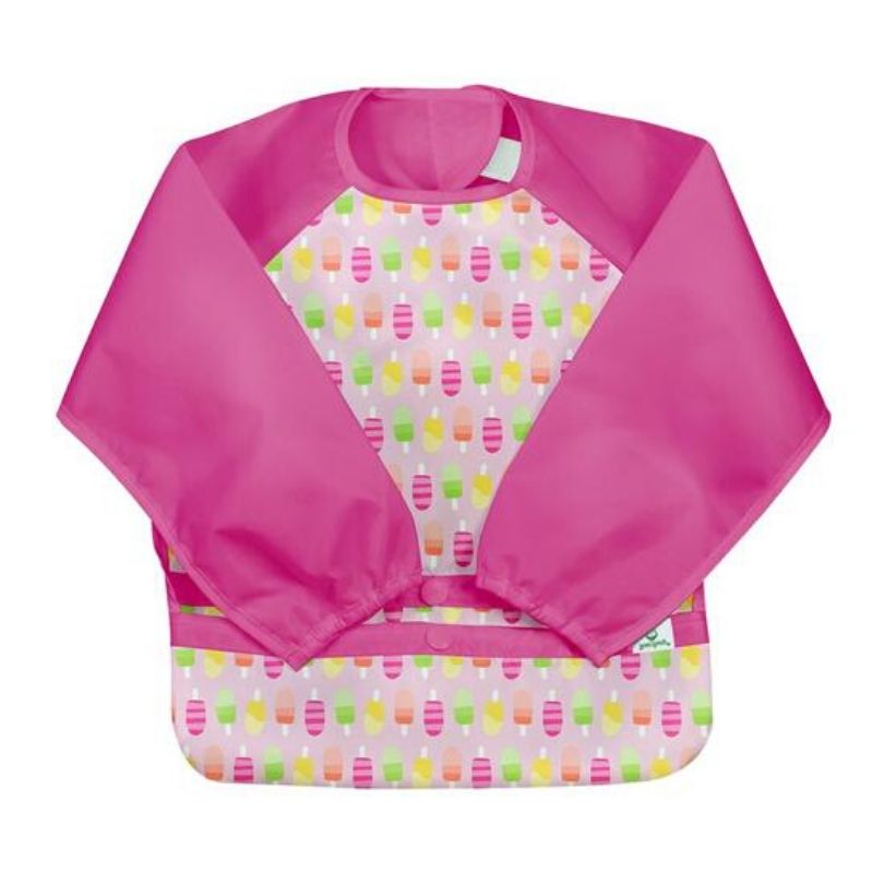 Snap + Go Easy-Wear Long Sleeve Bibs