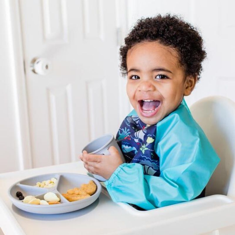 Snap + Go Easy-Wear Long Sleeve Bibs