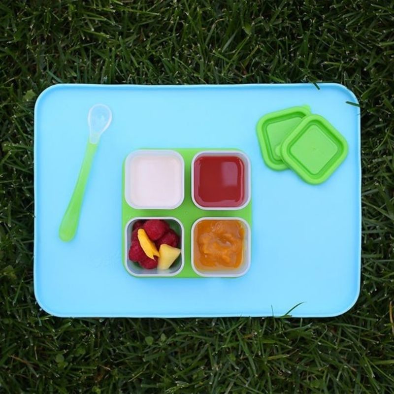 Feeding Spoons - 2 Pack Aqua