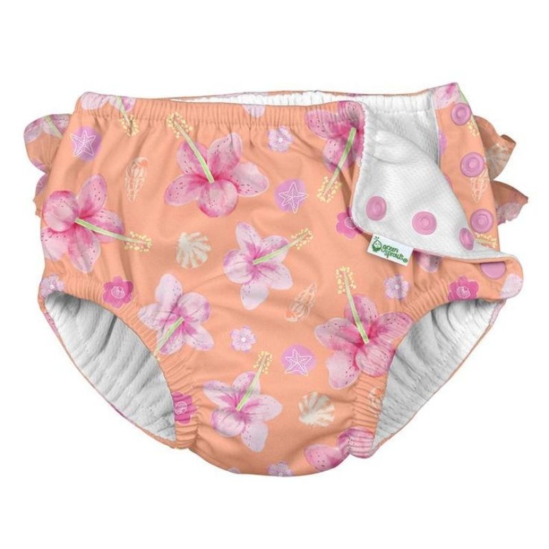 Ruffle Snap Reusable Absorbent Swim Diaper