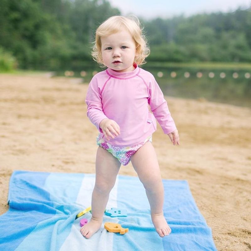 Ruffle Snap Reusable Absorbent Swim Diaper