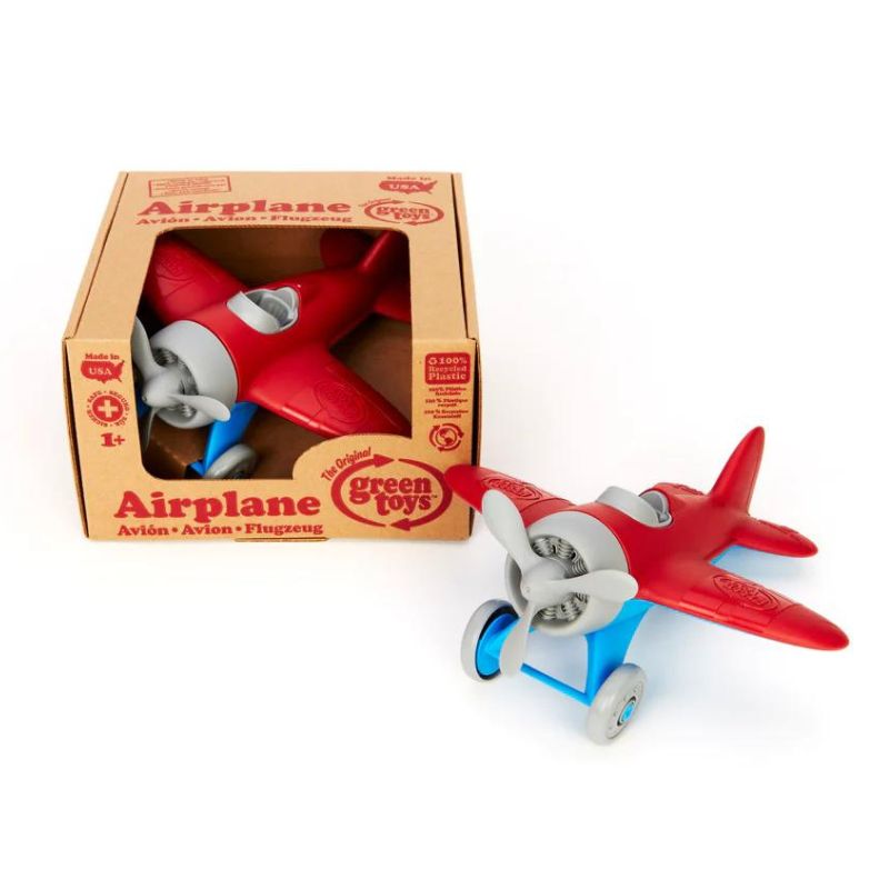 Toy red clearance airplane