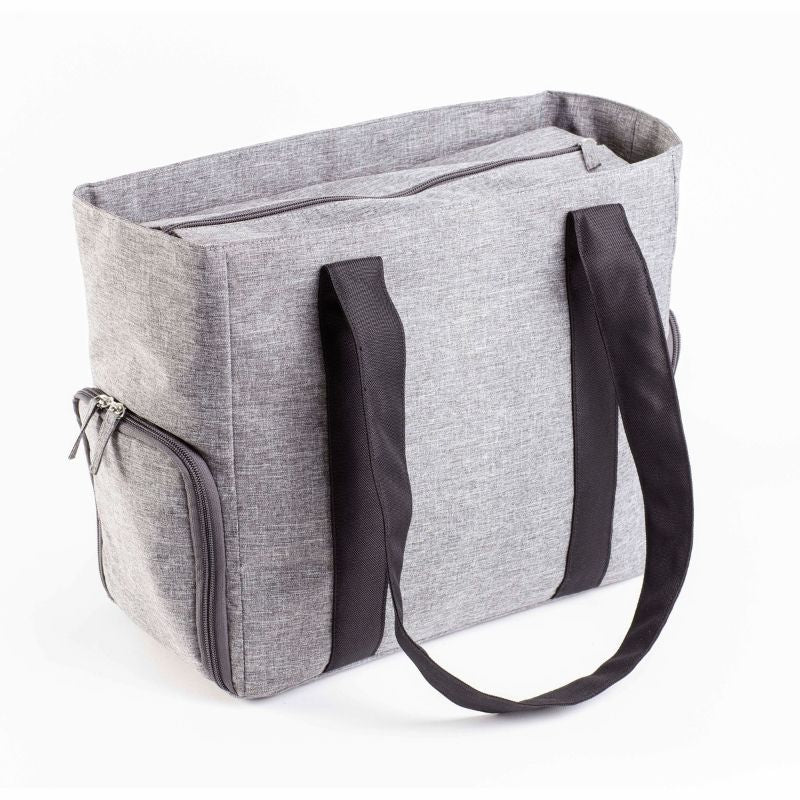 Breast Pump Carryall Tote Bag Gray