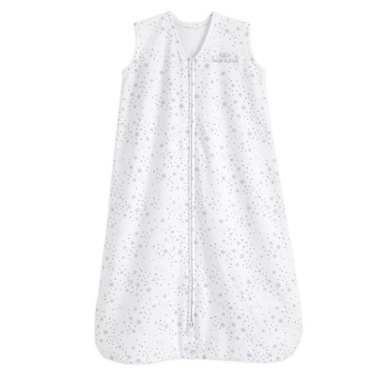 Cotton 0.5 Tog Wearable Blanket Midnight Moons Grey