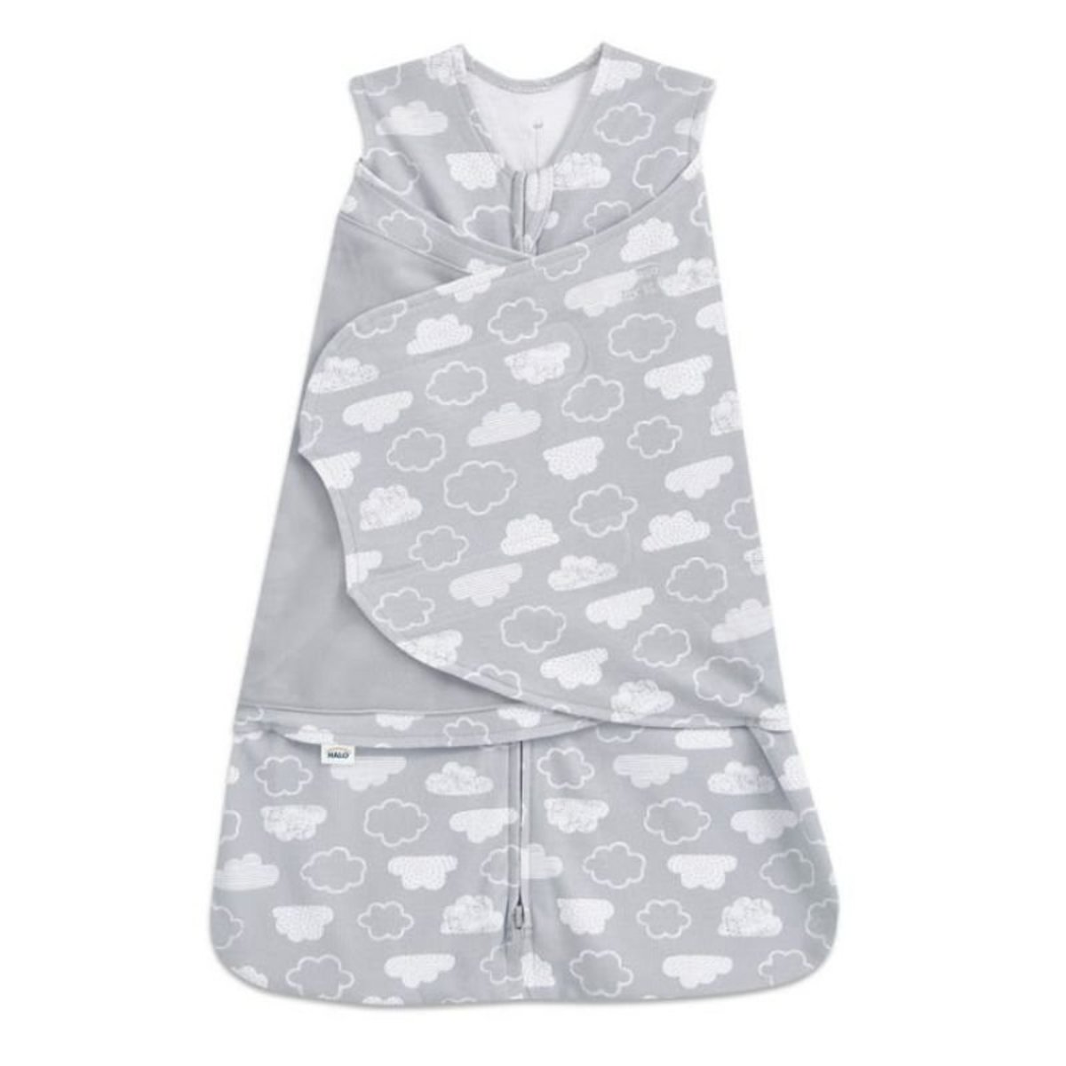 Cotton Swaddle Sleepsack 1.5 Tog Clouds