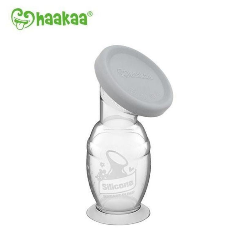 Silicone Breast Pump w/ Suction Base & Silicone Cap - 150ml