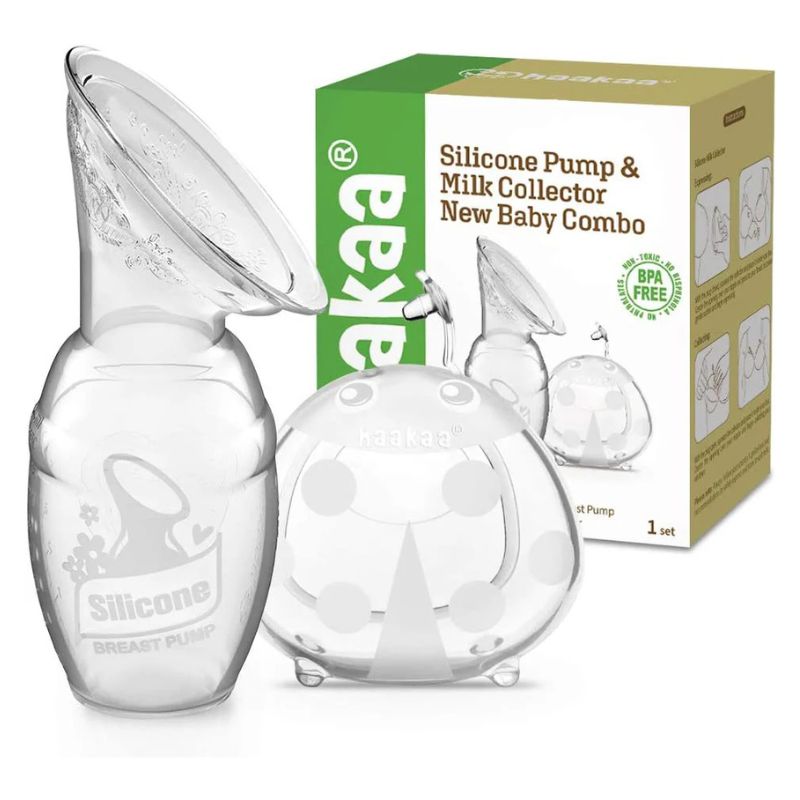 Silicone Pump & Milk Collector Combo