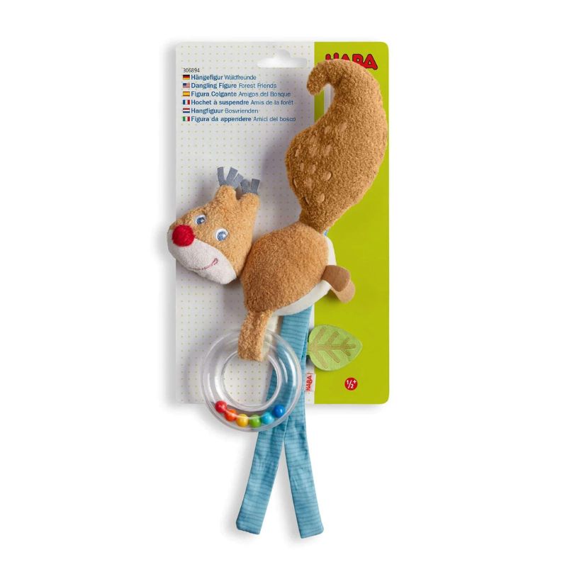 Dangling Figure Forest Friends Squirrel Toy