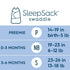 Micro-Fleece SleepSack Swaddle - 3.0 Tog Cream