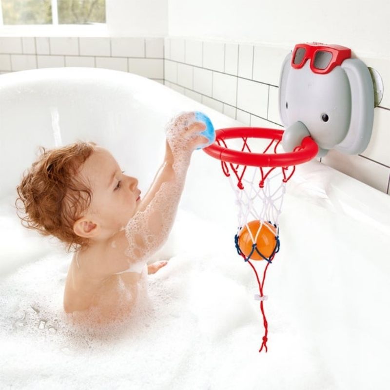 Bath Time Basketball Elephant Pal | Snuggle Bugz | Canada's Baby Store