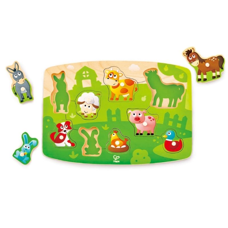 Peg Puzzle Farmyard