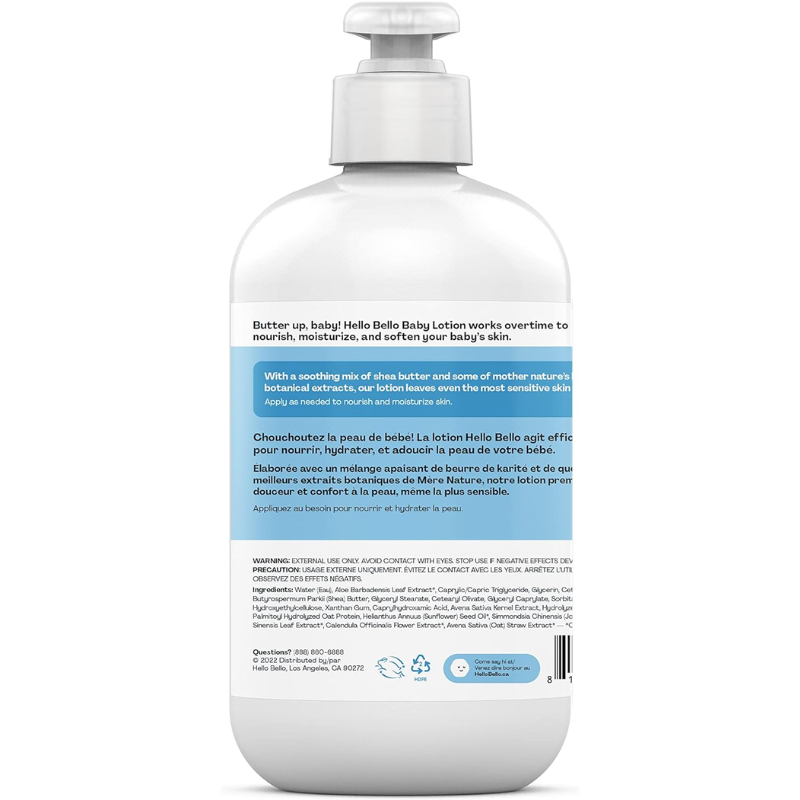 Lotion pour bébé