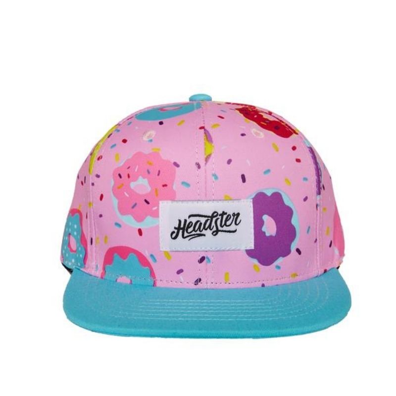 Snapback Cap Duh Donut Pink