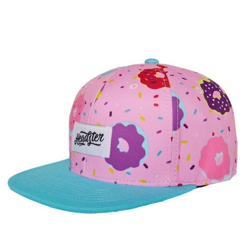 Snapback Cap Duh Donut Pink