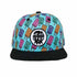 Snapback Cap Pop Neon Blue