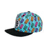Snapback Cap Pop Neon Blue