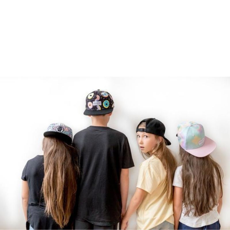 Snapback Cap Tie Dye Pink