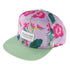 Snapback Cap Wild Hibiscus Pink