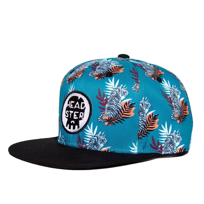 Snapback Cap Eye of the Tiger Blue