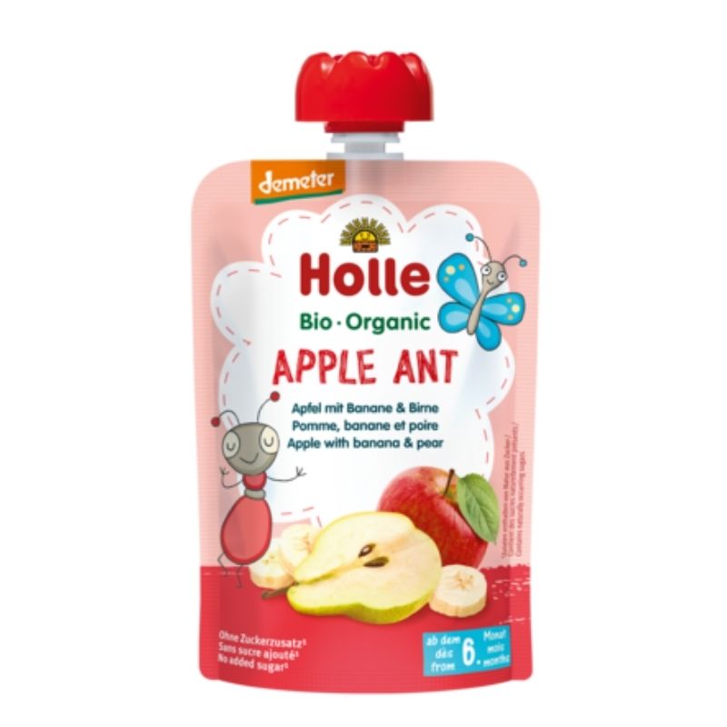 Organic Food Pouches Apple Ant