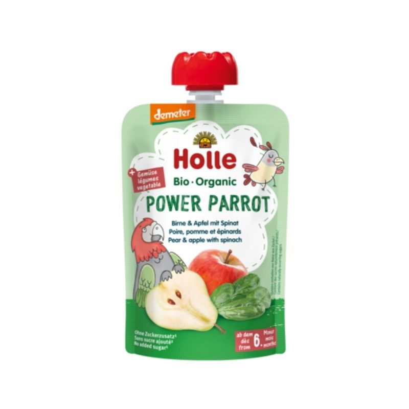 Organic Food Pouches Power Parrot