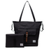 Retreat Tote Diaper Bag - Black