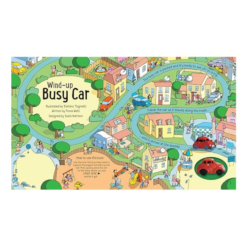 Wind Up Busy Car Book