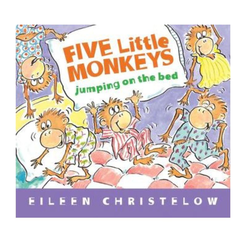 Five Little Monkeys Jumping on the Bed Padded Board Book