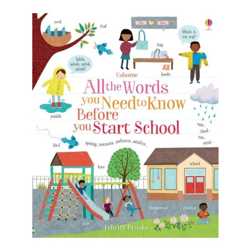 All the Words You Need to Know Before You Start School Book Snuggle