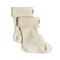 Kids Recycled Fleece Cuff Boot Socks White