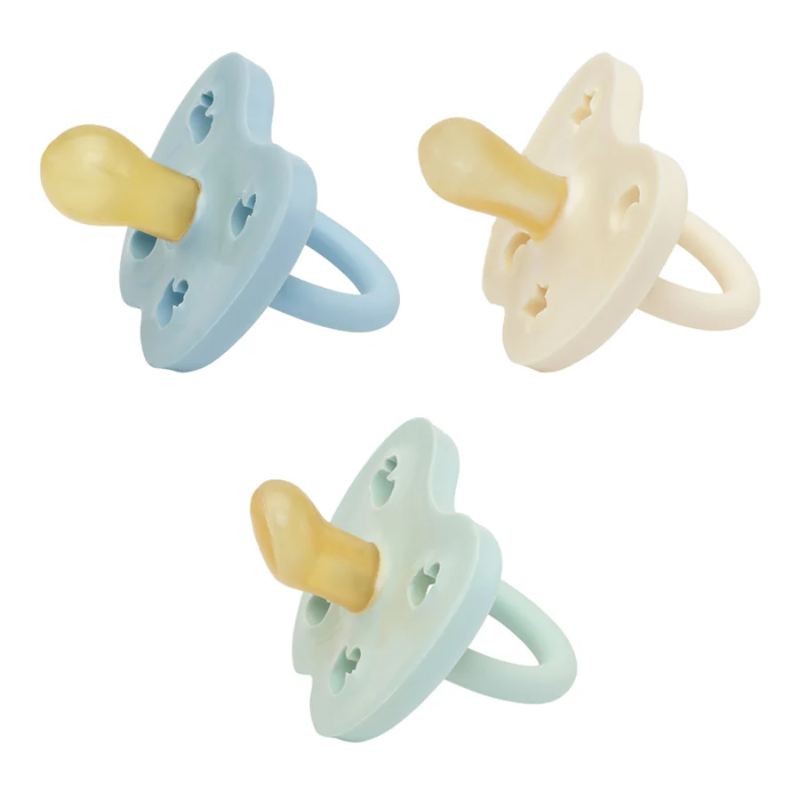Trial Trio-Pack Natural Rubber Pacifiers