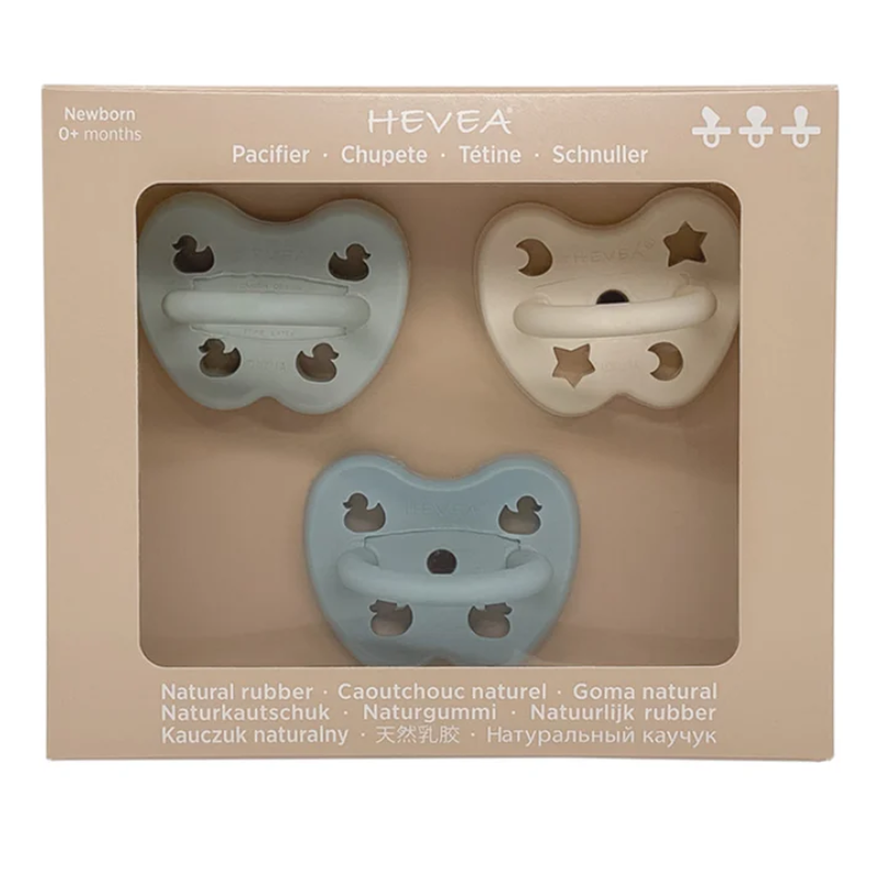 Trial Trio-Pack Natural Rubber Pacifiers