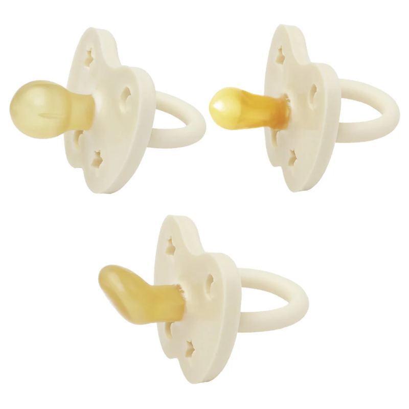 Trial Trio-Pack Natural Rubber Pacifiers