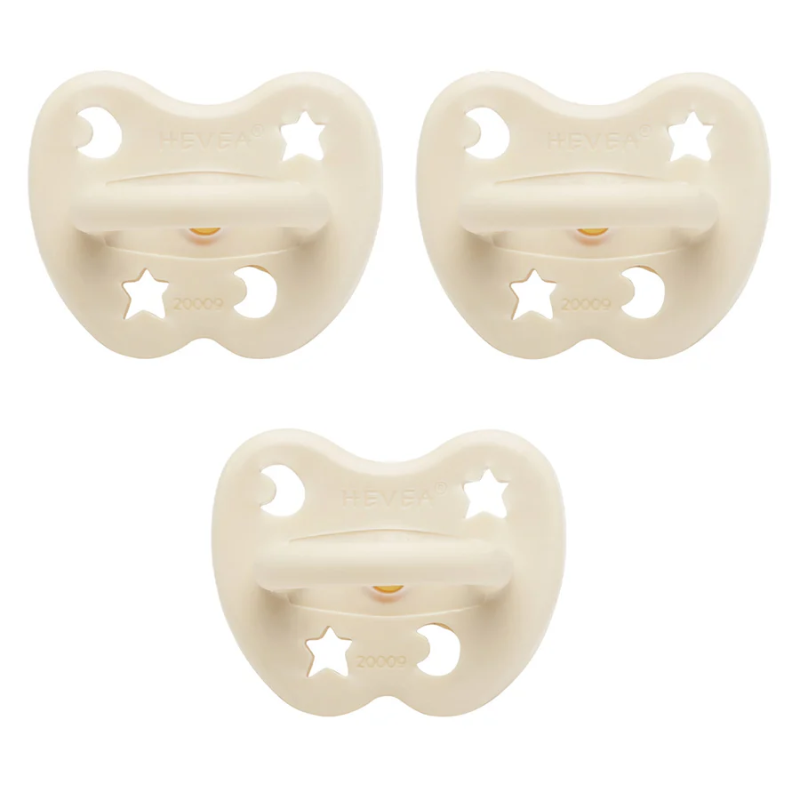 Trial Trio-Pack Natural Rubber Pacifiers