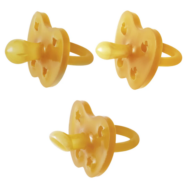 Trial Trio-Pack Natural Rubber Pacifiers | Snuggle Bugz | Canada's
