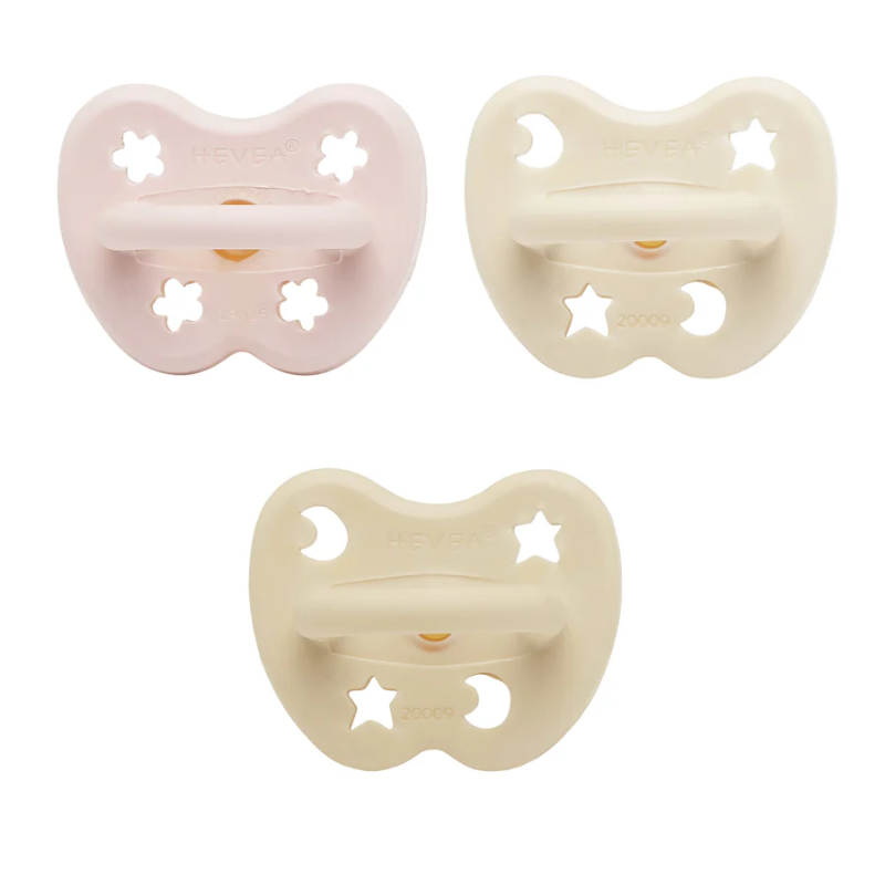 Trial Trio-Pack Natural Rubber Pacifiers