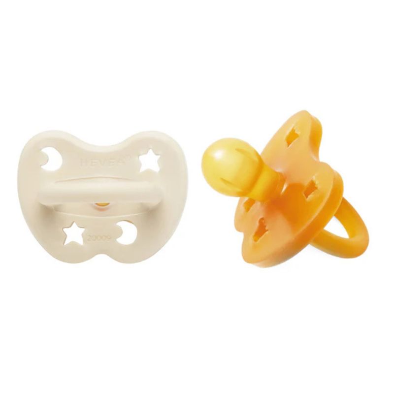 Natural Rubber Pacifier - 2 Pack