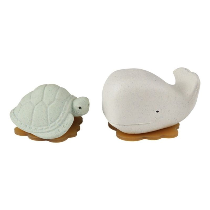 Squeeze and Splash Bath Toys - Gift Set Frosty White/Sage