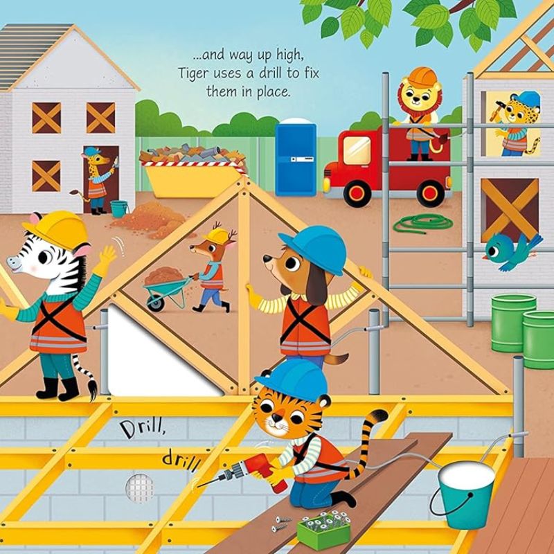 Building Site Sounds Board Book