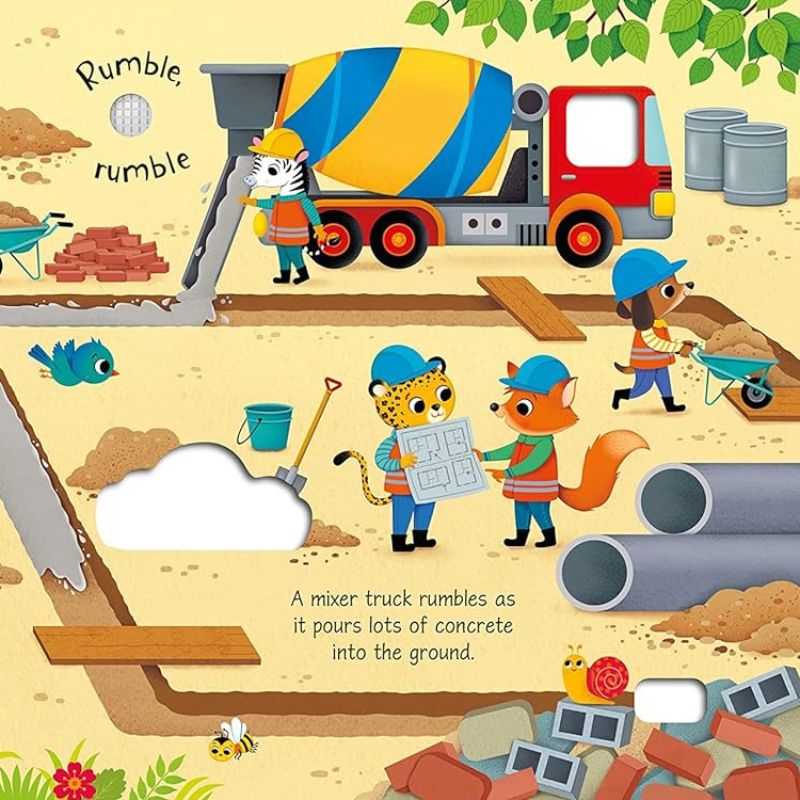 Building Site Sounds Board Book