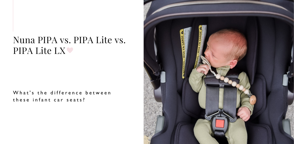 Difference between nuna pipa and nuna pipa hot sale lite