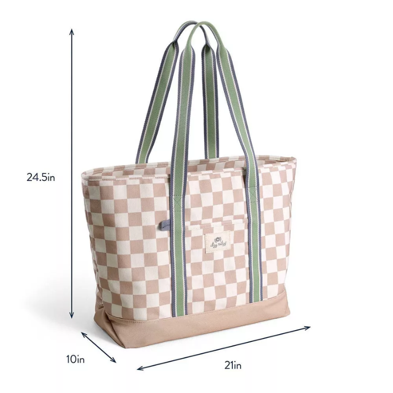 Itzy Explorer Canvas Mom Tote