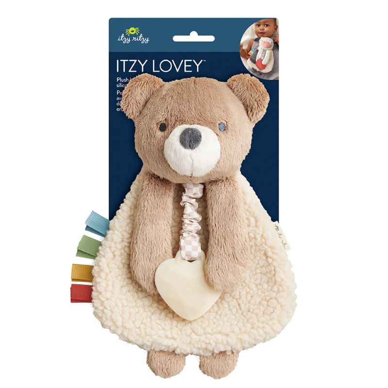 Itzy Lovey Animal Teether Pal