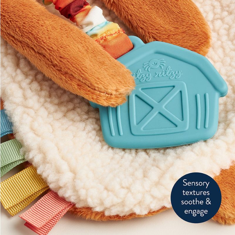 Itzy Lovey Animal Teether Pal