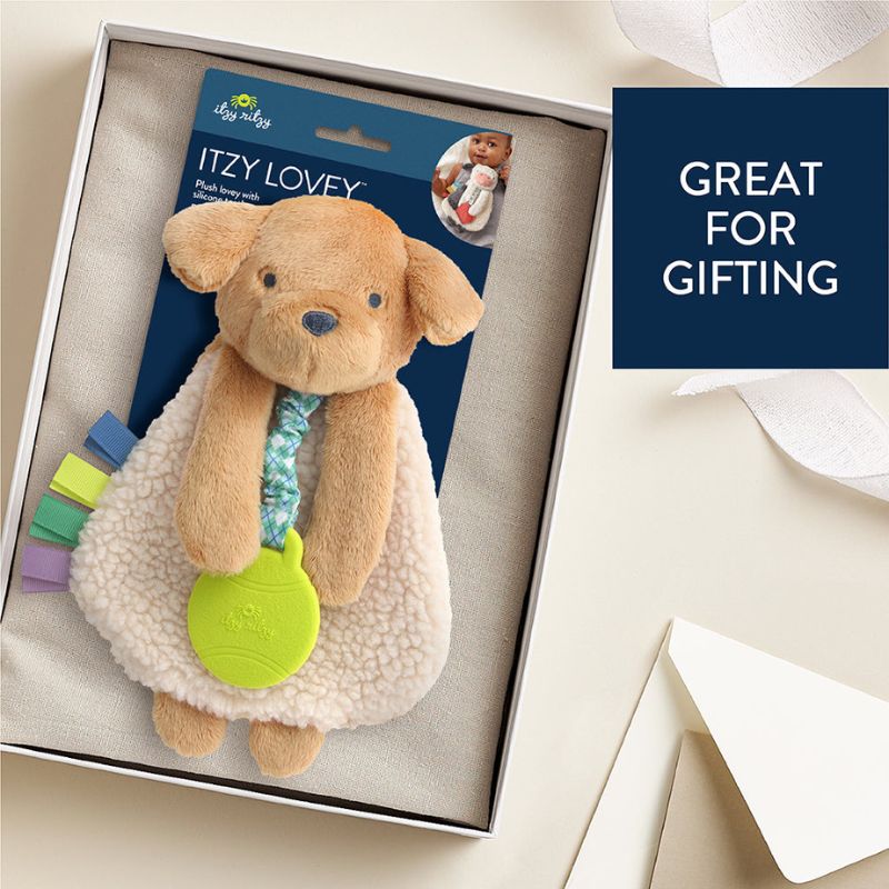 Itzy Lovey Animal Teether Pal