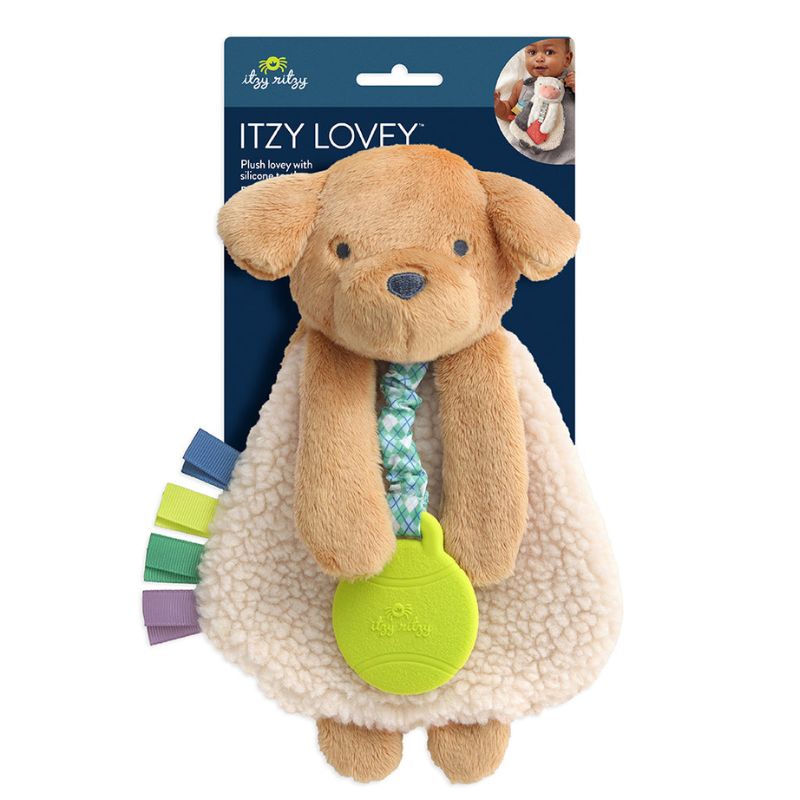 Itzy Lovey Animal Teether Pal